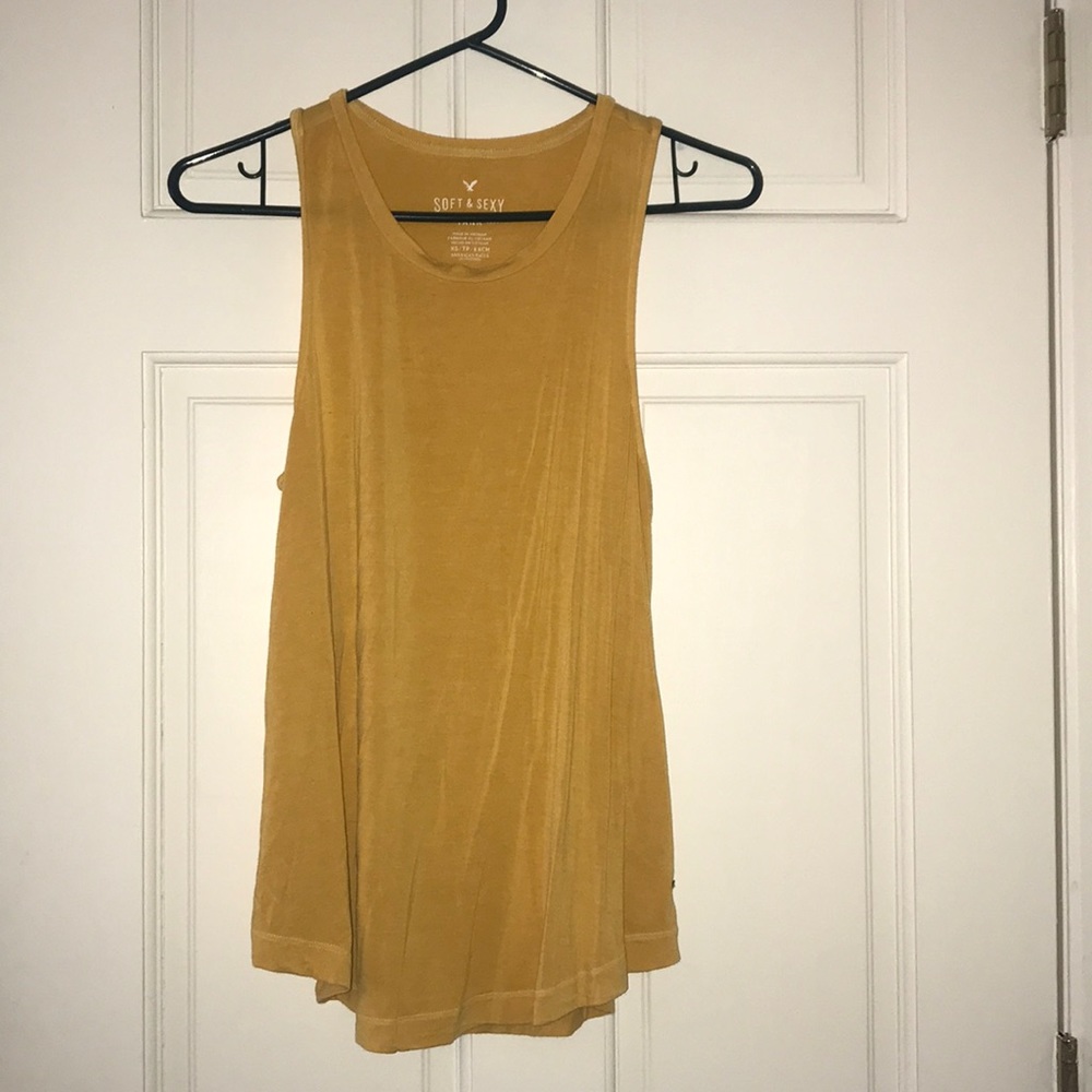 Yellow tank top